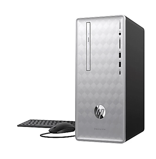 HP PAVILION 590-P0045XT DESKTOP 8TH GEN I7-8700 3.2GHZ/8GBRAM/1TB SATA HD /WLAND - Image 1 of 4