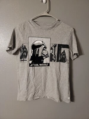 Camiseta Gap Star Wars Gris Darth Vader Niños Talla XL 100% Algodón Foto 1 de 4
