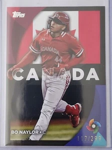 Bo Naylor 2023 Topps Series 2 World Baseball Classic Black Parallel 117/299 - Bild 1 von 14