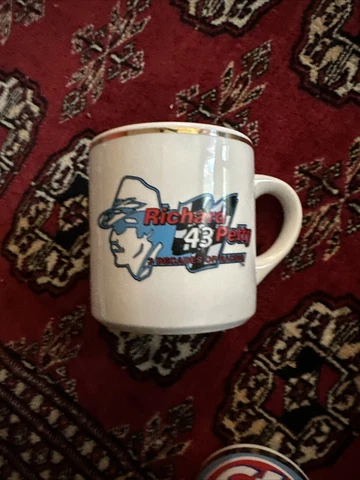 Richard Petty Signed Coffee Mug Cover