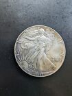 1987 Walking Liberty silver dollar coin