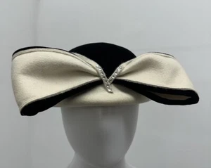 Vintage Anita Pineault Fascinators Hat Funeral, Kentucky Derby Wedding Church - Picture 1 of 8