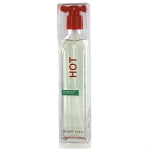 Hot By Benetton 3.3/3.4oz. Edt Spray For Women New In Box - Image 1 of 1