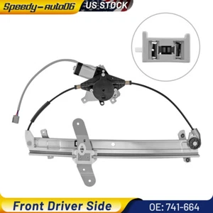 Front Driver Side Power Window Regulator W/Motor For 1992-11 Ford Crown Victoria - Picture 1 of 6