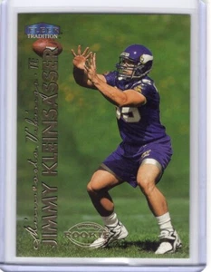 Tarjeta de novato Jimmy Kleinsasser 1999 Fleer Tradition #285 - Vikingos - Imagen 1 de 1