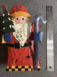 Metal Santa 9” - Picture 1 of 5