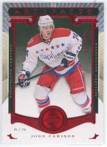 JOHN CARLSON 2015-16 UD ARTIFACTS RED #157/399