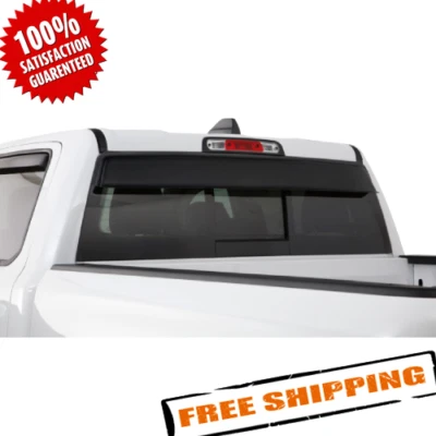 GT Styling 57112 Shadeblade Smoke Rear Window Deflector for 2019-2021 Ram 1500 Foto 1 de 4