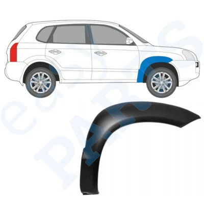 HYUNDAI TUCSON 2004-2010 FRONT WHEEL ARCH PANEL COVER TRIM / RIGHT RH - Image 1 of 2