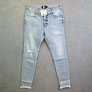 SER.O.YA Damen Nate Skinny Jeans Gr. 30x30 Marke Revolve hellblau Italy distr - Bild 1 von 9
