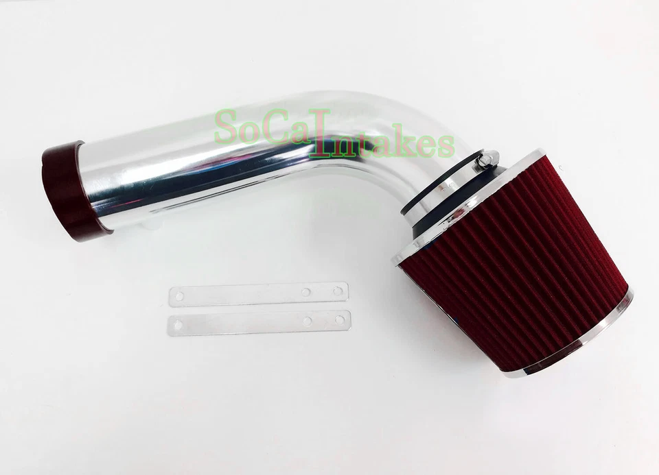 Kit de admisión de aire y filtro negro rojo para Pontiac Firebird 1993-1995 3,4 L V6 Foto 1 de 1