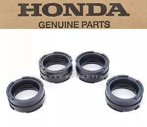 4x Insulator Carburetor Boots Set 84-85 VF500 F VF 500 C V30 Intake Manifold C70 - Bild 1 von 5