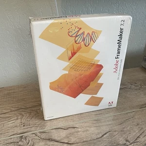 Adobe FrameMaker 7.2 para Windows SELLADO Frame Maker XML SGML DTP Software 7.0 - Imagen 1 de 15