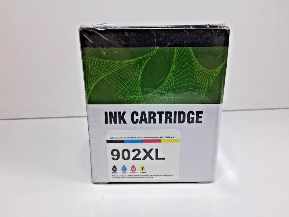 4Pk Ink Cartridge Set for HP 902XL Black Cyan Magenta Yellow - Image 1 of 4