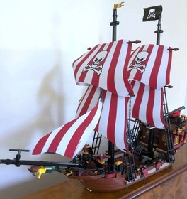 LEGO Pirates Brickbeard's Bounty 6243 Complete With Figures NO Box, NO Manuals