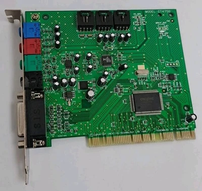 Creative sound blaster 128 CT4 750 PCI sound card - Image 1 of 4