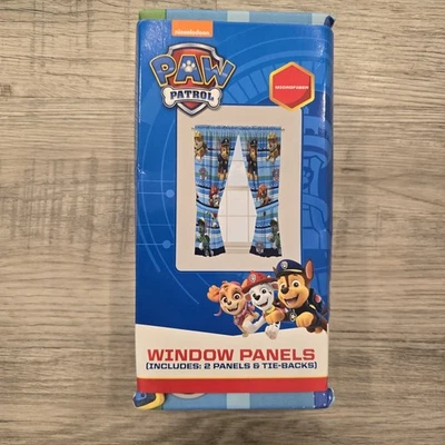 "Cortinas con paneles de ventana de microfibra Paw Patrol 82""x63 para adaptarse a 36""x48""" Foto 1 de 4