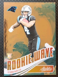 2025 Panini Absolute - Rookie Wave Tetairoa McMillan #RW-TMN (RC) - Bild 1 von 2