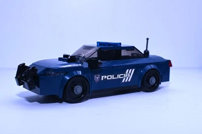 Puerto Rico Policia Ford Taurus Police Model compatible Built with LEGO® Bricks - Image 1 of 2