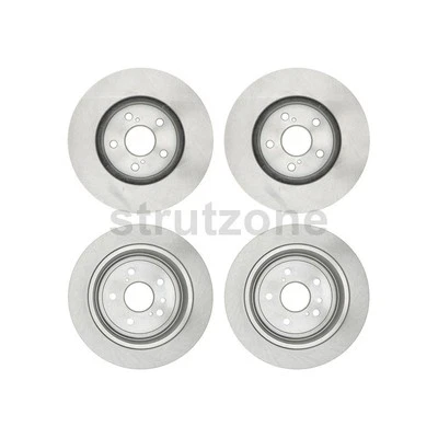 4 rotores de freno de disco delanteros traseros para Toyota Sienna 3,3 L 3,5 L Foto 1 de 4