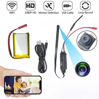 1080P HD Mini IP Kamera Wireless WLAN WiFi Camera Überwachungkamera Cam P2P DHL - Bild 1 von 4