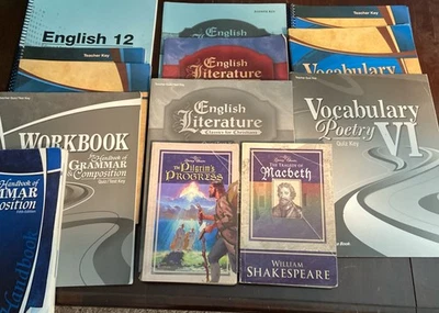 Abeka English, Literature, Vocabulary Poetry Sets 12th Grade - Image 1 of 4