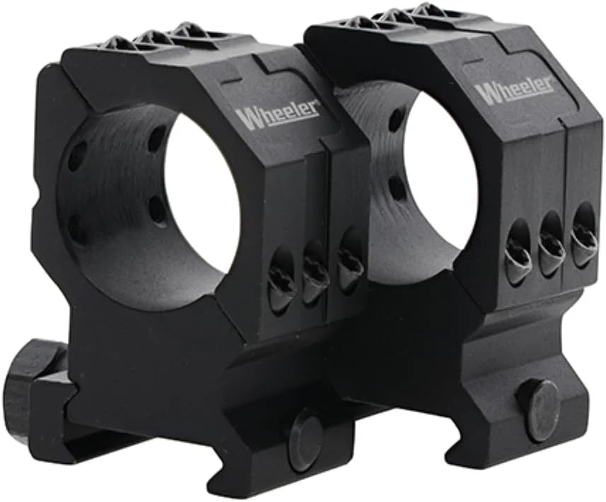 Wheeler 2-Piece 1" High Scope Rings W/ Anti-Cant Indicator For Leveling - Image 1 of 1