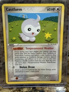 Castform - 34/113 - EX Delta Species Uncommon Pokemon - Picture 1 of 2