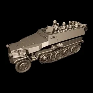 20mm 28mm ww2 German SDKFZ 251 bolt action - Picture 1 of 1