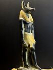 Ancien dieu égyptien Anubis, dieu de l'au-delà, statuette Anubis art égyptien.
