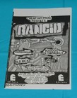 vintage original flyer RANCID Guttermouth VOODOO GLOW SKULLS