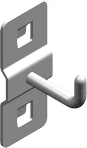 Kunzer Einzelhaken für Rückwandlochung 10 mm x WES1714.1 - Bild 1 von 1
