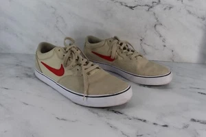 Nike SB Chron 2 Skateboarding Mens Size 11 Sail Red White DM3493-202 - Picture 1 of 6