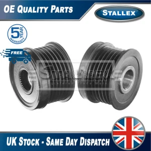 Fits Golf Scirocco A1 A3 Octavia Roomster Leon Alternator Pulley Stallex - Picture 1 of 4