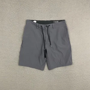 Volcom Shorts Mens Size 31 Gray Drawstring Hybrid Skater Surfer Beach Casual Dad - Picture 1 of 9