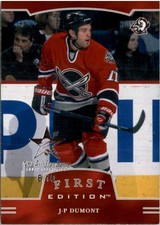 2002-03 BAP First Edition NHL All-Star Game #76 J-P Dumont /10