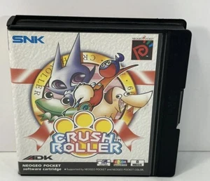ADK Crush Roller Neo Geo Pocket Snaplock Case manuelle Einsätze NeoGeo US-Verkäufer - Bild 1 von 13