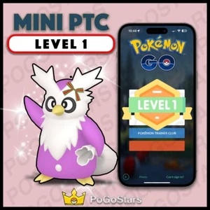 Pokémon PTC Go - Shiny Delibird Holiday - LVL1 Level 1 ✨Read Description✨ - Picture 1 of 1