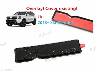 Superposición Personalizada Negro Brillante Trasero Xline Letra Emblema 2022+ Telluride Foto 1 de 4