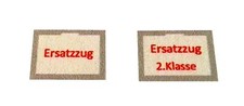 Zuglaufschild-Set 'Ersatzzug' Spur 1, selbstklebend, 20 Stück, Zubehör