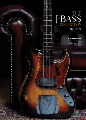 The J-Bass Collection 1960-1974 Fender Jazz Bass book 300 page Hardcover  - Immagine 1 di 4
