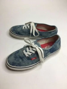 Scarpe Vans Denim Lavato Acido • Uomo 5 Donna 6,5 *Euc - Foto 1 di 7