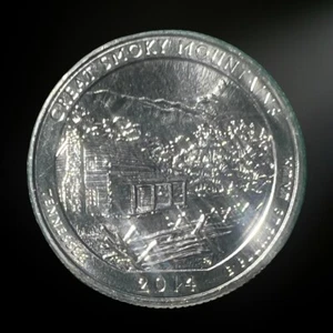 2014 S San Francisco ATB Quarter Great Smokey Mountains (BU) Clad - Picture 1 of 2