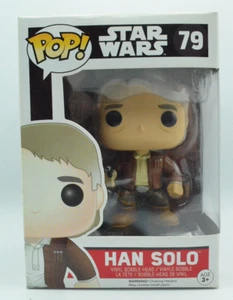 Funko Pop! Star Wars Han Solo 79 NIB The Force Awakens 2015 Vaulted NOS - Picture 1 of 7