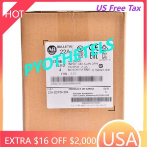 Nuevo AB 22A-D2P3N104 PowerFlex 4 0,75 kW 1 HP AC Drive 22AD2P3N104 EE. UU. Impuestos libres - Imagen 1 de 5