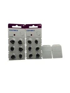 TruHearing 6 & 7 RIC 3.0 Sleeves Sz Large Closed & 3.0 Nanocare filters (2 pack) - Picture 1 of 10