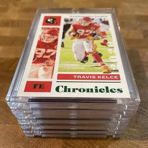 TRAVIS KELCE 2020 PANINI CHRONICLES KANSAS CITY CHIEFS INVESTMENT CARD Mint!