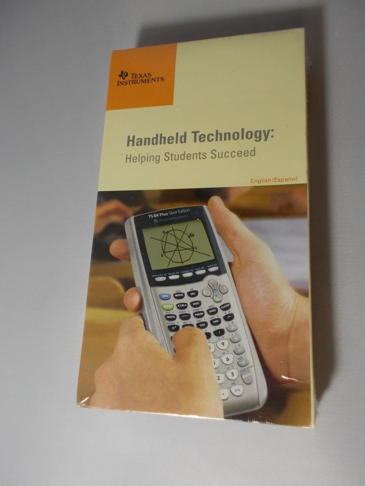 TI Handheld Technology: Helping Students Succeed (VHS) Sealed Free S&H - Image 1 of 4