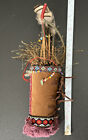 Vintage Small Handmade Leather Arrow Quiver Unused Native American Style