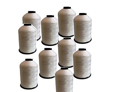 Unbreakable PP 2 Ply Strong Bag Closer Thread 1000 Mtr 10 Pcs  US - Image 1 of 4